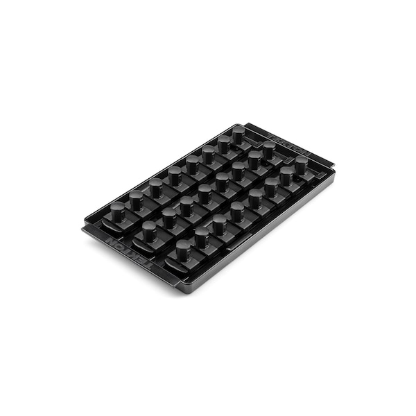 Tekton 1/2 Inch Drive 3-Rail Socket Organizer Set, Black (24-Tool) OST25224 - main